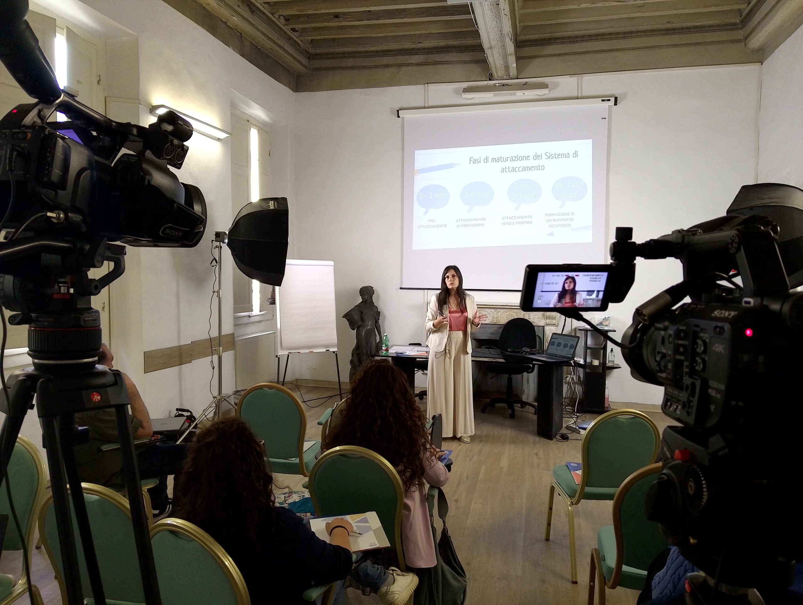 Riprese multicamera Fast Video Produzioni durante un evento in sala